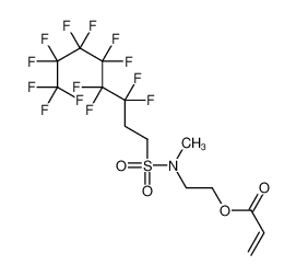 2-[methyl(3,3,4,4,5,5,6,6,7,7,8,8,8-tridecafluorooctylsulfonyl)amino]ethyl prop-2-enoate CAS:49859-70-3 manufacturer & supplier