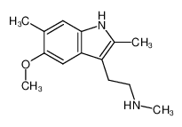 [2-(5-methoxy-2,6-dimethyl-indol-3-yl)-ethyl]-methyl-amine CAS:49864-09-7 manufacturer & supplier