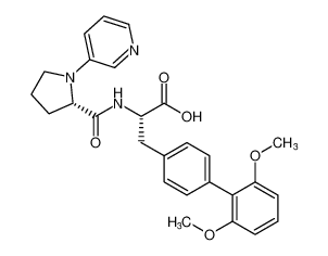 L-Alanine, 1-(3-pyridinyl)prolyl-3-(2',6'-dimethoxy[1,1'-biphenyl]-4-yl)- CAS:499122-05-3 manufacturer & supplier