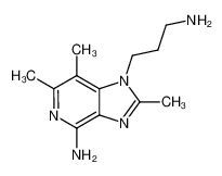 1-(3-aminopropyl)-2,6,7-trimethyl-1H-imidazo[4,5-c]pyridin-4-amine CAS:499127-19-4 manufacturer & supplier