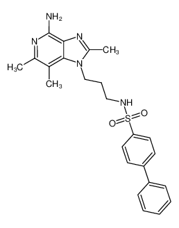 N-(3-(4-amino-2,6,7-trimethyl-1H-imidazo[4,5-c]pyridin-1-yl)propyl)-[1,1'-biphenyl]-4-sulfonamide CAS:499127-92-3 manufacturer & supplier