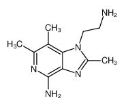 1-(2-aminoethyl)-2,6,7-trimethyl-1H-imidazo[4,5-c]pyridin-4-amine CAS:499128-19-7 manufacturer & supplier