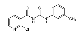 2-chloro-N-(m-tolylcarbamothioyl)nicotinamide CAS:499131-96-3 manufacturer & supplier