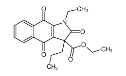 ethyl 1-ethyl-2,4,9-trioxo-3-propyl-2,3,4,9-tetrahydro-1H-benzo[f]indole-3-carboxylate CAS:499135-51-2 manufacturer & supplier