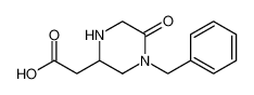 2-Piperazineacetic acid, 5-oxo-4-(phenylmethyl)- CAS:499139-48-9 manufacturer & supplier