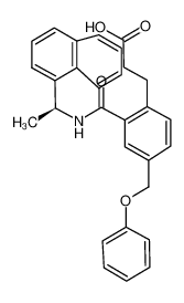 3-[2-({[(1S)-1-(1-naphthyl)ethyl]amino}carbonyl)-4-(phenoxymethyl)phenyl]propanoic acid CAS:499146-84-8 manufacturer & supplier