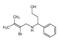 3-[N-(2-bromo-3-methyl-2-butenyl)amino]-3-phenylpropan-1-ol CAS:499193-75-8 manufacturer & supplier