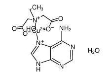 [Cu(N-ethyl-iminodiacetato)(N7-adenine)(H2O)] monohydrate CAS:499199-59-6 manufacturer & supplier