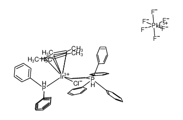 [(η5-pentamethylcyclopentadienyl)iridium(III)Cl(triphenylphosphine)(CHCPh)(PPh3)](PF6) CAS:499214-94-7 manufacturer & supplier