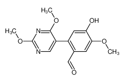 2-(2,4-Dimethoxy-pyrimidin-5-yl)-4-hydroxy-5-methoxy-benzaldehyde CAS:499217-04-8 manufacturer & supplier