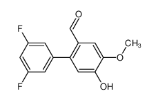 3',5'-Difluoro-5-hydroxy-4-methoxy-biphenyl-2-carbaldehyde CAS:499218-02-9 manufacturer & supplier