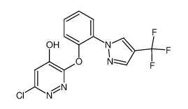 6-chloro-3-{2-[4-(trifluoromethyl)-1H-pyrazol-1-yl]phenoxy}-4-pyridazinol CAS:499224-70-3 manufacturer & supplier