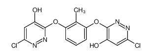 6-chloro-3-{3-[(6-chloro-4-hydroxy-3-pyridazinyl)-oxy]-2-methylphenoxy}-4-pyridazinol CAS:499225-76-2 manufacturer & supplier