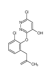 4-Pyridazinol, 6-chloro-3-[2-chloro-6-(2-methyl-2-propenyl)phenoxy]- CAS:499227-28-0 manufacturer & supplier