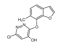 6-chloro-3-[(6-methyl-1-benzofuran-7-yl)oxy]-4-pyridazinol CAS:499228-51-2 manufacturer & supplier