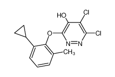 5,6-dichloro-3-(2-cyclopropyl-6-methylphenoxy)-4-pyridazinol CAS:499229-66-2 manufacturer & supplier