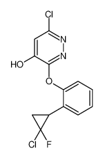 4-Pyridazinol, 6-chloro-3-[2-(2-chloro-2-fluorocyclopropyl)phenoxy]- CAS:499231-06-0 manufacturer & supplier