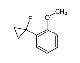 1-(1-Fluorocyclopropyl)-2-methoxybenzene CAS:499234-82-1 manufacturer & supplier