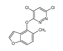 4,6-Dichloro-3-[(5-methyl-1-benzofuran-4-yl)oxy]-pyridazine CAS:499235-53-9 manufacturer & supplier