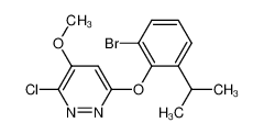 6-(2-bromo-6-isopropylphenoxy)-3-chloro-4-methoxypyridazine CAS:499236-56-5 manufacturer & supplier