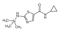 5-Thiazolecarboxamide, N-cyclopropyl-2-[(trimethylsilyl)amino]- CAS:499240-83-4 manufacturer & supplier