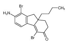 3H-Fluoren-3-one, 7-amino-4,8-dibromo-9a-butyl-1,2,9,9a-tetrahydro- CAS:499241-35-9 manufacturer & supplier