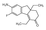 3H-Fluoren-3-one, 7-amino-4,9a-diethyl-6-fluoro-1,2,9,9a-tetrahydro- CAS:499241-68-8 manufacturer & supplier