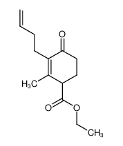 3-(3-Butenyl)-2-methyl-4-oxo-2-cyclohexen-1-carbonsaeure-ethylester CAS:4994-08-5 manufacturer & supplier