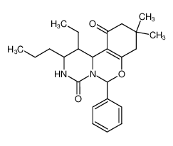 1-ethyl-9,9-dimethyl-6-phenyl-2-propyl-1,2,3,4,8,9,10,11b-octahydro-benzo[e]pyrimido[1,6-c][1,3]oxazin-11-one CAS:4996-88-7 manufacturer & supplier