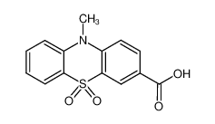 10-methyl-5,5-dioxo-5,10-dihydro-5λ6-phenothiazine-3-carboxylic acid CAS:4997-39-1 manufacturer & supplier