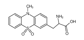 2-amino-3-(10-methyl-5,5-dioxo-5,10-dihydro-5λ6-phenothiazin-3-yl)-propionic acid CAS:4997-43-7 manufacturer & supplier