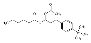 1-(Acetyloxy)-3-(4-tert-butylphenyl)propyl hexanoate CAS:499773-44-3 manufacturer & supplier