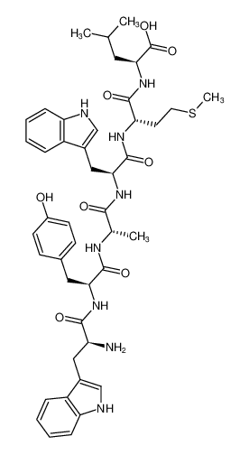 L-Leucine, L-tryptophyl-L-tyrosyl-L-alanyl-L-tryptophyl-L-methionyl- CAS:499773-68-1 manufacturer & supplier