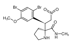 (S)-2-((S)-1-(2,4-dibromo-5-methoxyphenyl)-2-nitroethyl)-N-methylpyrrolidine-2-carboxamide CAS:499781-37-2 manufacturer & supplier