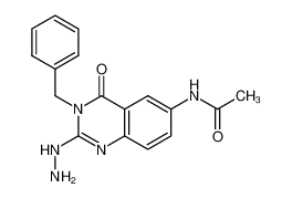 6-acetamido-3-benzyl-2-hydrazino-3,4-dihydro-quinazolin-4-one CAS:499783-86-7 manufacturer & supplier