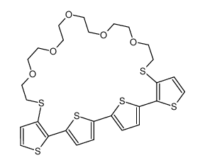 3,3''-(1,19-dithia-4,7,10,13,15-pentaoxa-1,19-nonadecanediyl)-2,2':5',2':5':2''-quaterthiophene CAS:499793-40-7 manufacturer & supplier