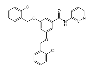 Benzamide, 3,5-bis[(2-chlorophenyl)methoxy]-N-3-pyridazinyl- CAS:499988-67-9 manufacturer & supplier