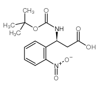 (3S)-3-[(2-methylpropan-2-yl)oxycarbonylamino]-3-(2-nitrophenyl)propanoic acid CAS:500770-83-2 manufacturer & supplier