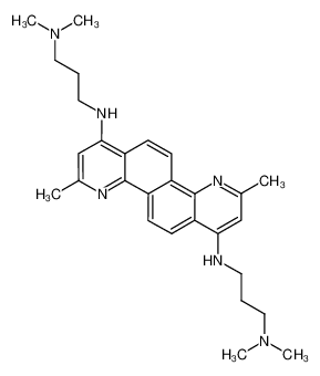 N,N'-bis-(3-dimethylamino-propyl)-3,9-dimethylquinolino[8,7-h]quinolin-1,7-diamine CAS:501081-38-5 manufacturer & supplier