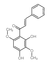 1-(2,4-dihydroxy-3,6-dimethoxyphenyl)-3-phenylprop-2-en-1-one CAS:54299-50-2 manufacturer & supplier