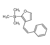 trimethyl-[3-(2-phenylethenyl)furan-2-yl]silane CAS:601470-48-8 manufacturer & supplier