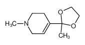 1-methyl-4-(2-methyl-1,3-dioxolan-2-yl)-3,6-dihydro-2H-pyridine CAS:60553-32-4 manufacturer & supplier