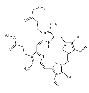 cas:6164-53-0中文別名:間卟啉二甲酯英文名稱:protoporphyrin ix