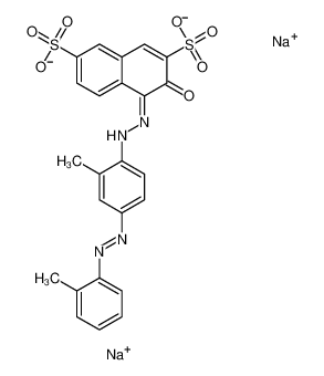 disodium,4-[[2-methyl-4-[(2-methylphenyl)diazenyl]phenyl]hydrazinylidene]-3-oxonaphthalene-2,7-disulfonate CAS:6226-80-8 manufacturer & supplier