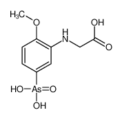 2-(5-arsono-2-methoxyanilino)acetic acid CAS:6346-11-8 manufacturer & supplier