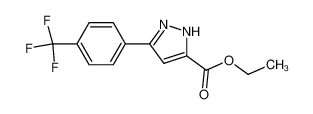 ethyl 3-[4-(trifluoromethyl)phenyl]-1H-pyrazole-5-carboxylate CAS:639784-60-4 manufacturer & supplier