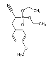 diethyl (1-cyano-2-(4-methoxyphenyl)ethyl)phosphonate CAS:66325-39-1 manufacturer & supplier