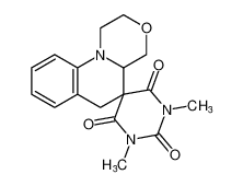 Spiro[[1,4]oxazino[4,3-a]quinoline-5(6H),5'(2'H)-pyrimidine]-2',4',6'(1'H,3'H)-trione, 1,2,4,4a-tetrahydro-1',3'-dimethyl- CAS:675597-19-0 manufacturer & supplier