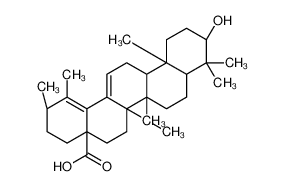 (2S,4aS,6aR,6aS,6bR,10S,12aR)-10-hydroxy-1,2,6a,6b,9,9,12a-heptamethyl-3,4,5,6,6a,7,8,8a,10,11,12,13-dodecahydro-2H-picene-4a-carboxylic acid CAS:6756-14-5 manufacturer & supplier