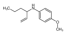 N-(4-methoxyphenyl)-3-amino-1-hexene CAS:675608-23-8 manufacturer & supplier